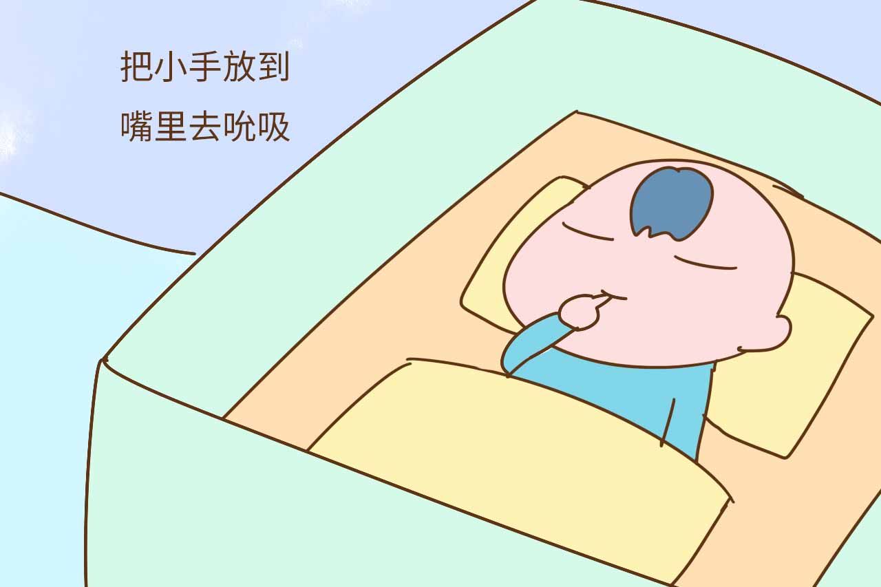 四个月宝宝吸手指与睡眠的奥秘