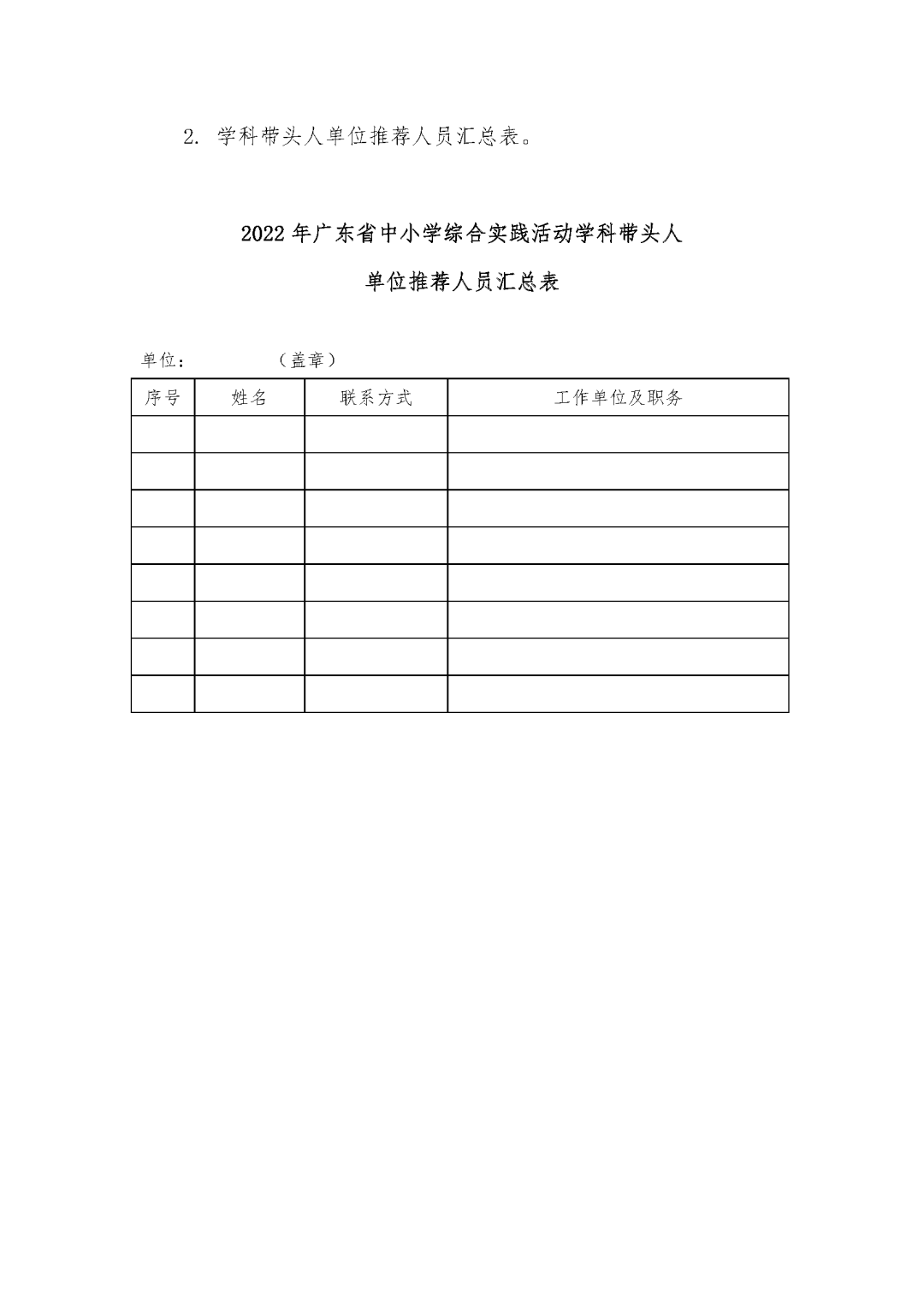 广东省综合实践活动题目及其深远意义