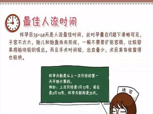 流产的最佳时机，几个月时伤害最小？