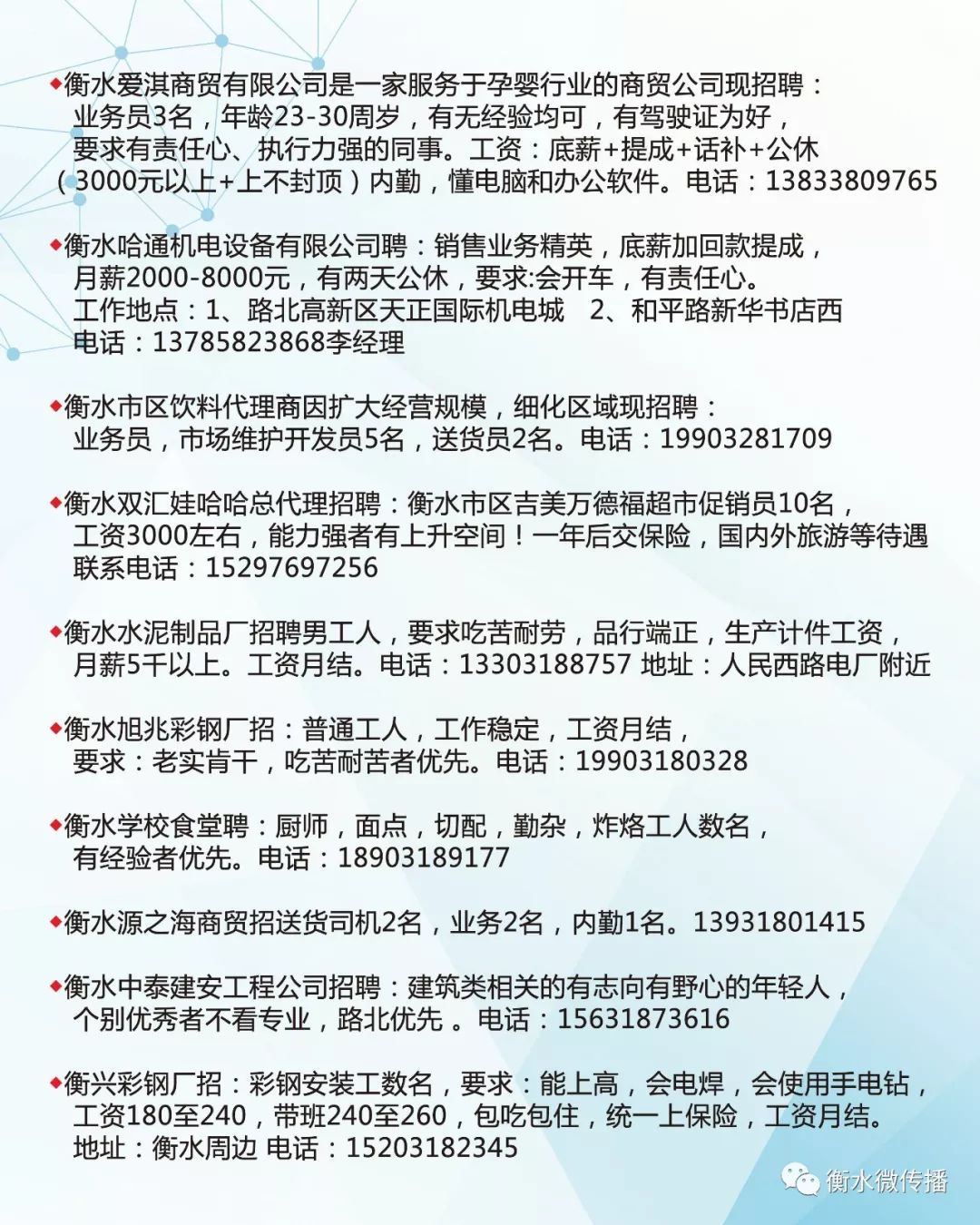 广东节水有限公司招聘启事