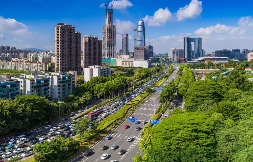 广东省建设西路，城市发展的新篇章