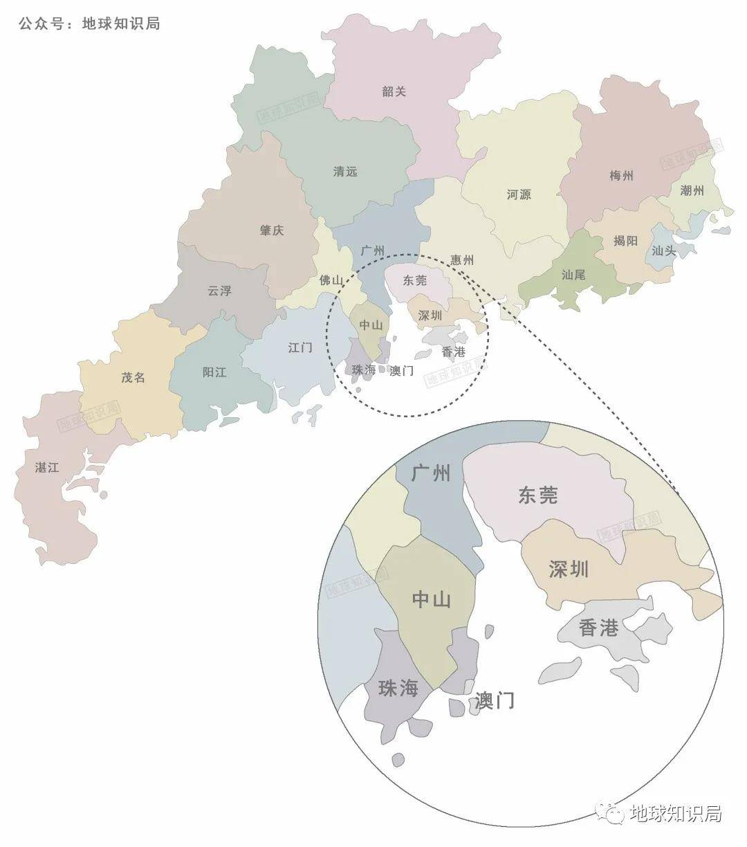 揭秘广东省旁的省份