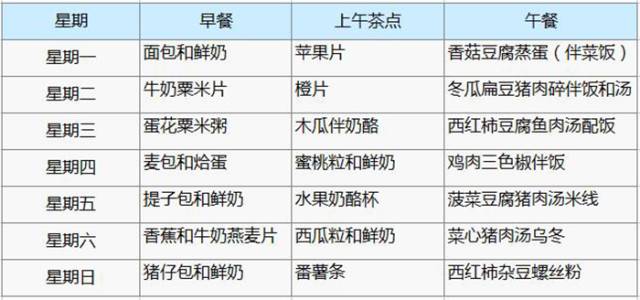 16个月宝宝一天饮食表，健康成长从饮食开始