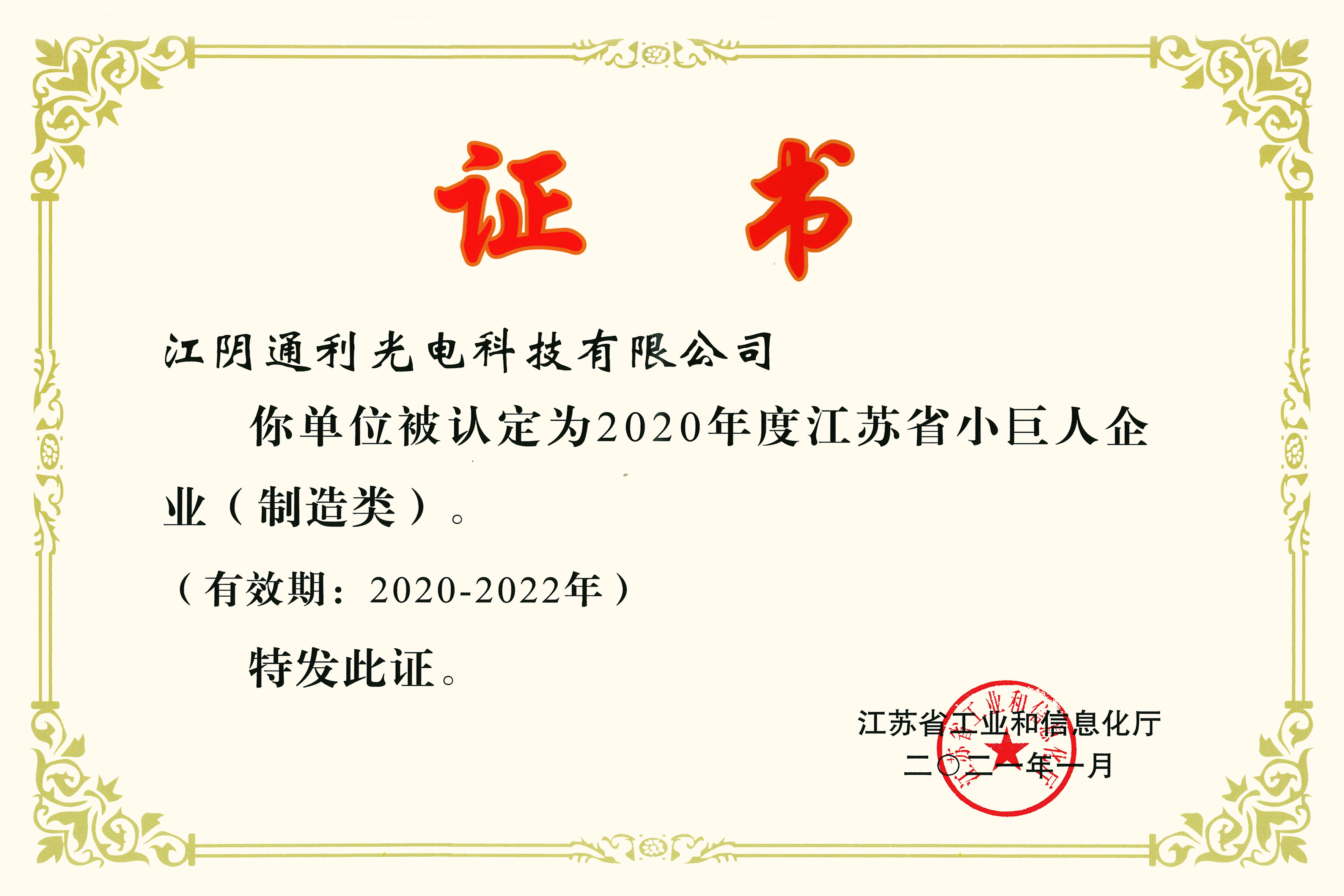 江苏科技小巨人认证公示，引领科技发展，助力企业腾飞