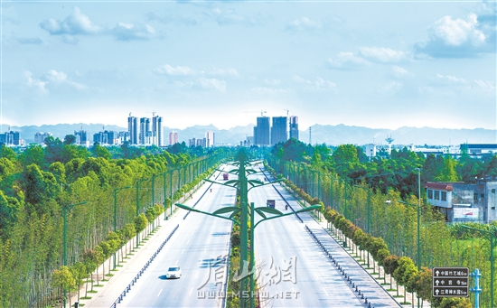 广东省潮州市彩虹路，一道美丽的城市风景线